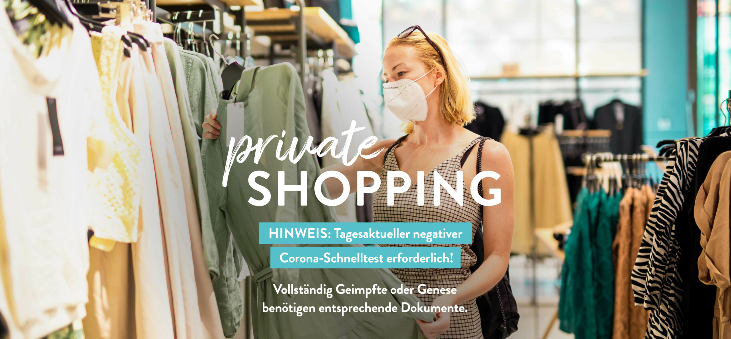 Private Shopping Outlet Termin Buchung Test
